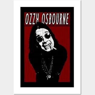 Vintage Retro Ozzy Osbourne Posters and Art